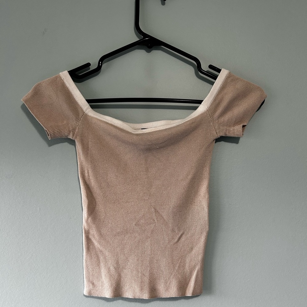 off shoulder top